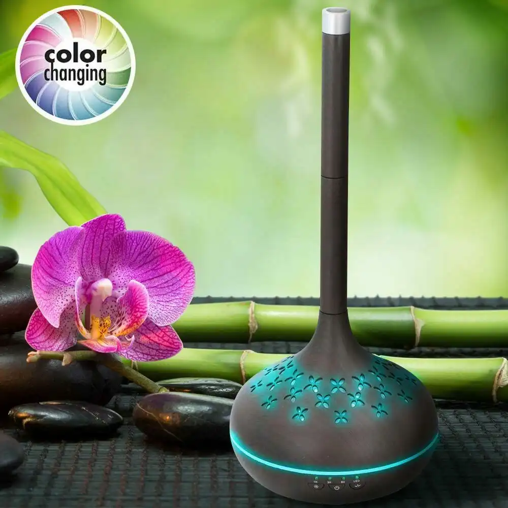 Diffusore Aromi Profumo USB con Luce LED Cambia Colore Relax Aromaterapia