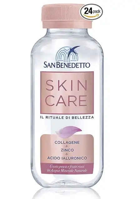 24x San Benedetto Skincare Acqua Minerale Naturale da 22cl con Collagene 24x22cl