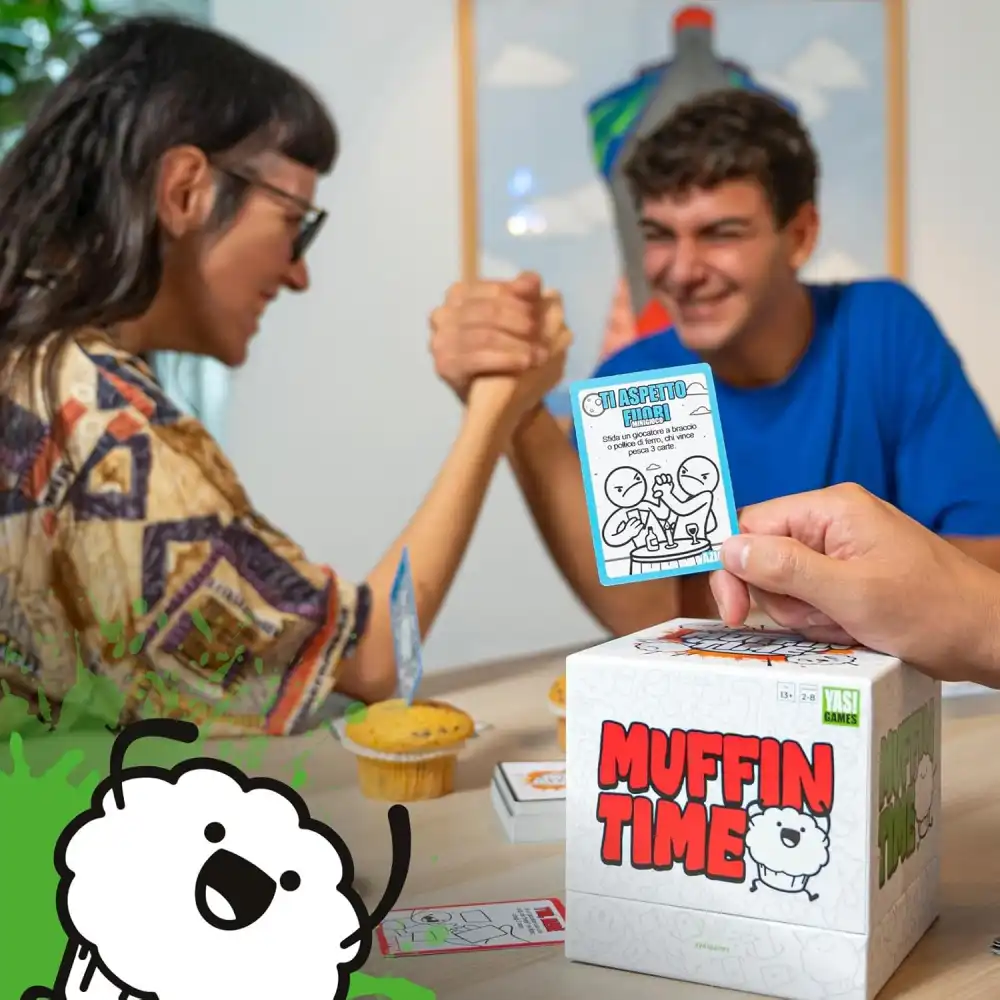 Muffin Time Gioco da Tavolo Party Game Yas!Games in Italiano Gioco di Carte 13+
