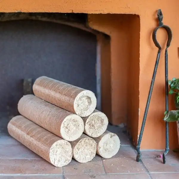 Tronchetti in Legno Faggio Bricchetti Per Stufe Caminetti e Forni Pizzeria 10Kg