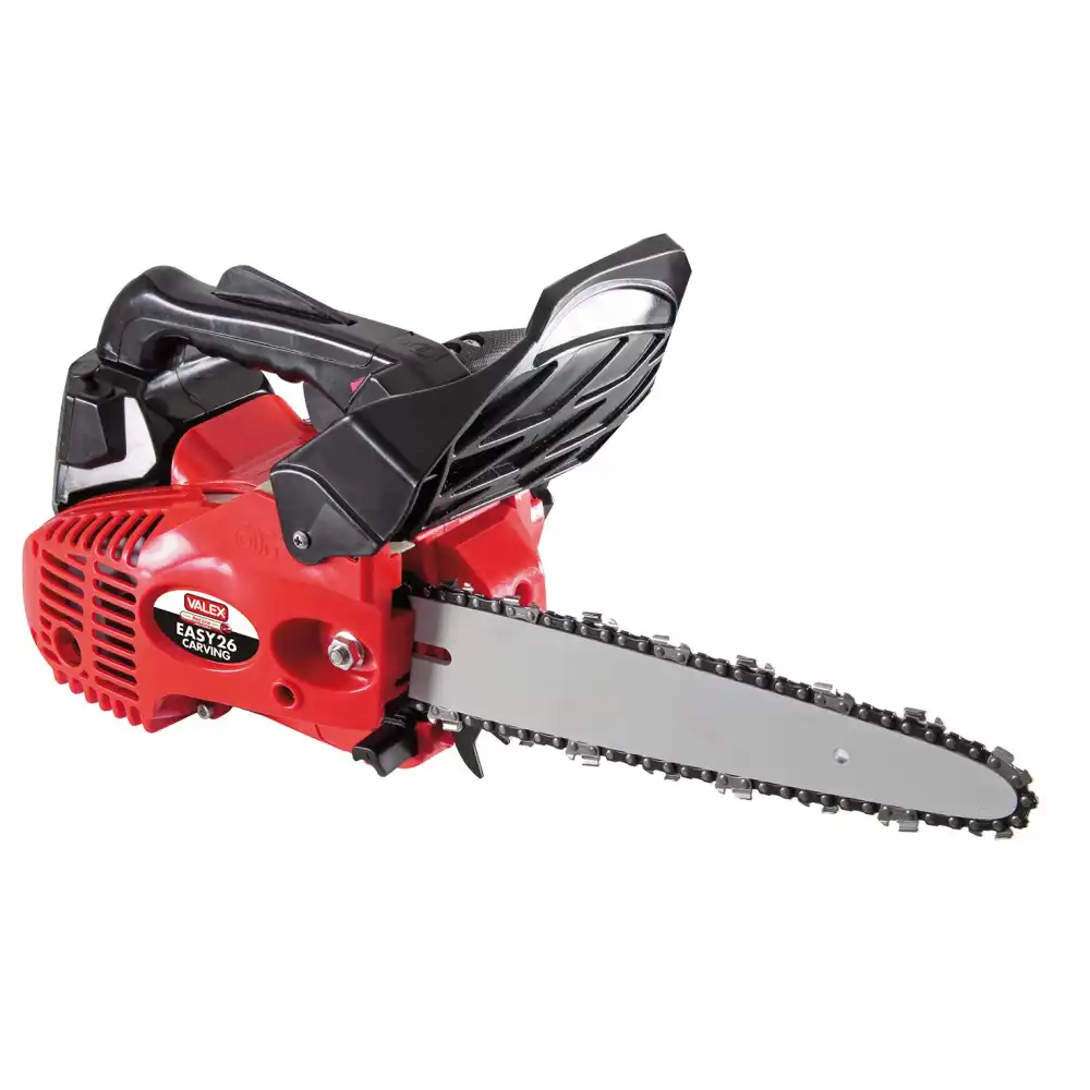 Motosega da Potatura a Scoppio Valex con Barra CARVING da 22 cm Taglio Intaglio