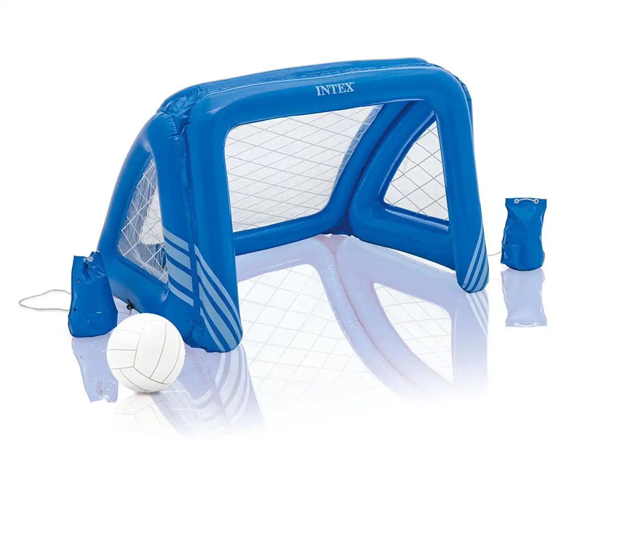 Intex Porta e Pallone Gonfiabile per Giocare a Pallanuoto Calcio 140X89X71cm
