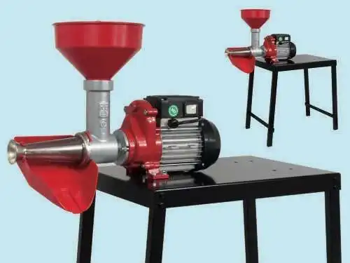 Reber Spremipomodoro Passapomodoro Elettrico 400W Hp 0,53 Con Banchetto N.5