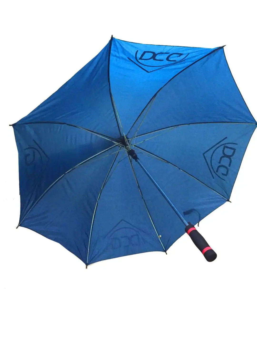 TOP Ombrello Grande 95CM Da Pioggia 2 Posti DCG Elegante Manico Antiscivolo BLU