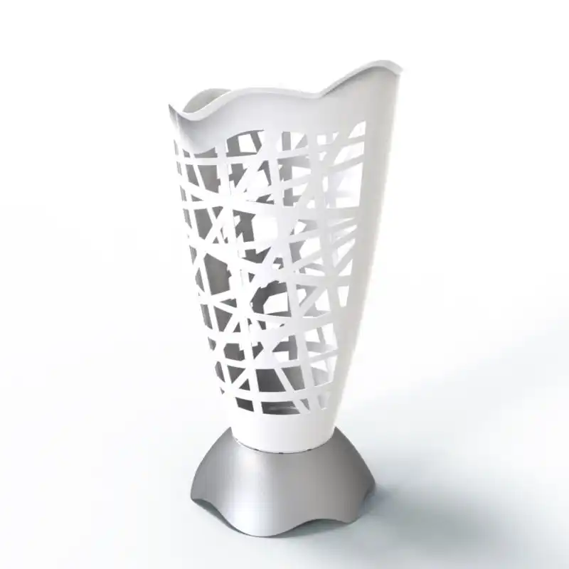 Portaombrelli in Plastica Porta Ombrelli Casa Studio Bianco Arredo Bama 30x60cm