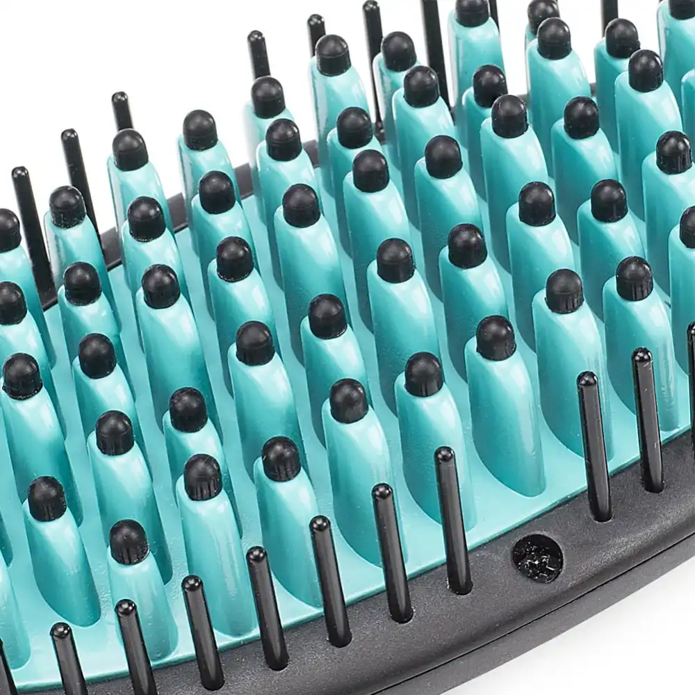 Spazzola Lisciante Piastra 2in1 Per Capelli Con Display Lcd Potenza 50W Tristar