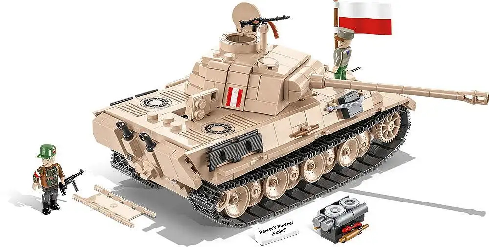Cobi Costruzioni Militari Carro Armato Panzer V Panther 840 pezzi Scala 1:28