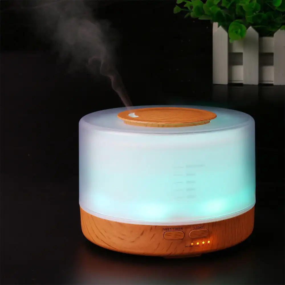 Umidificatore Led Diffusore Aromi 500ML Aromaterapia Depuratore Aria Relax A780W