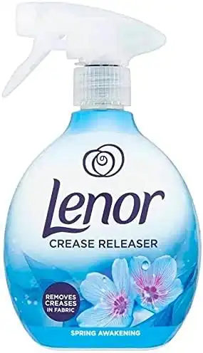 3x Lenor Spray Antipieghe Crease Releaser Fragranza Risveglio Primaverile 3x500m
