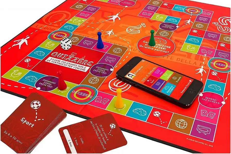 Gioco da Tavolo Quizzers Gioco di Societa' Giocare in Famiglia o Con Amici