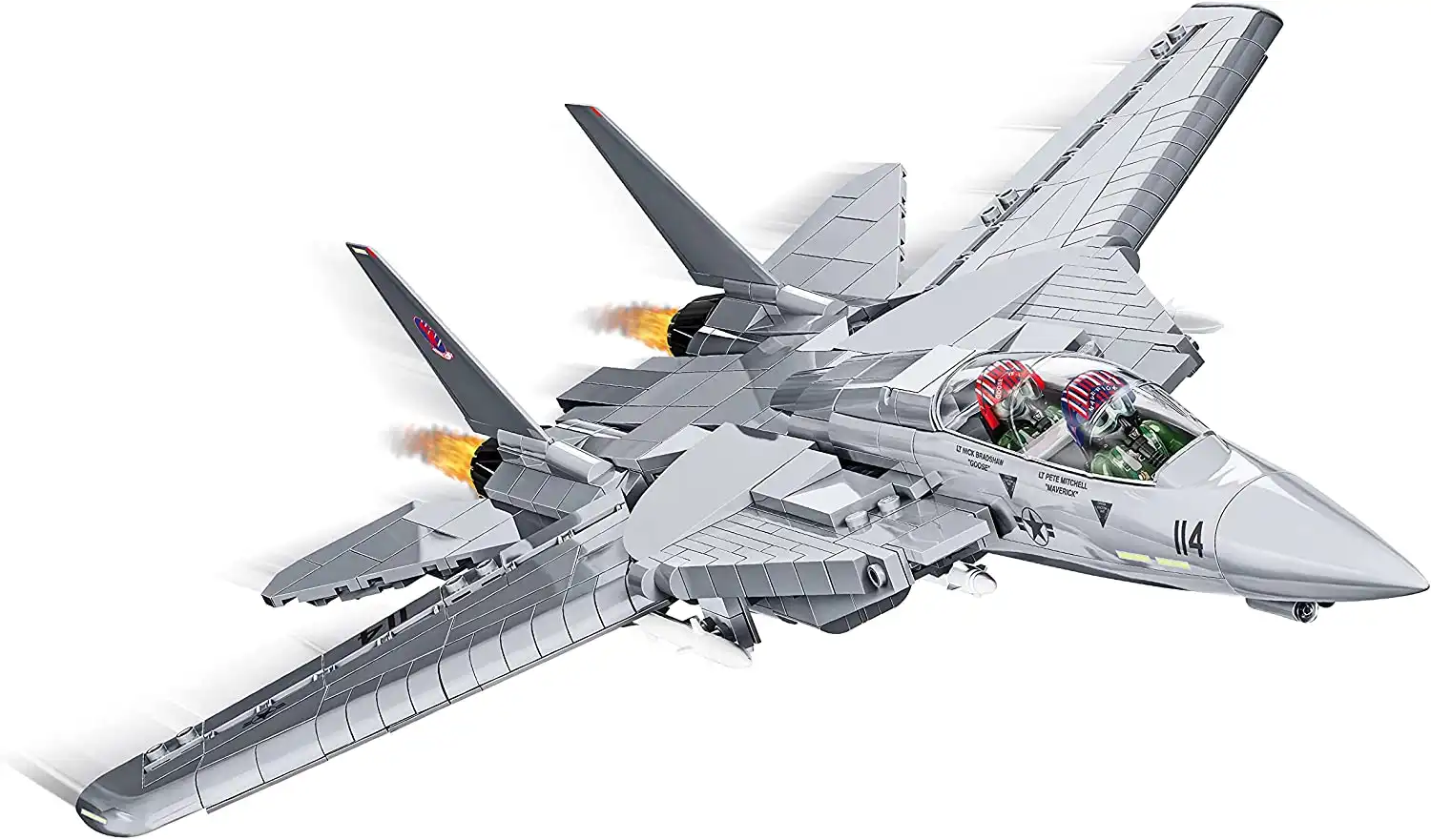 Cobi Set Costruzioni 754pz Jet Americano Top Gun Grumman F-14 TOMCAT