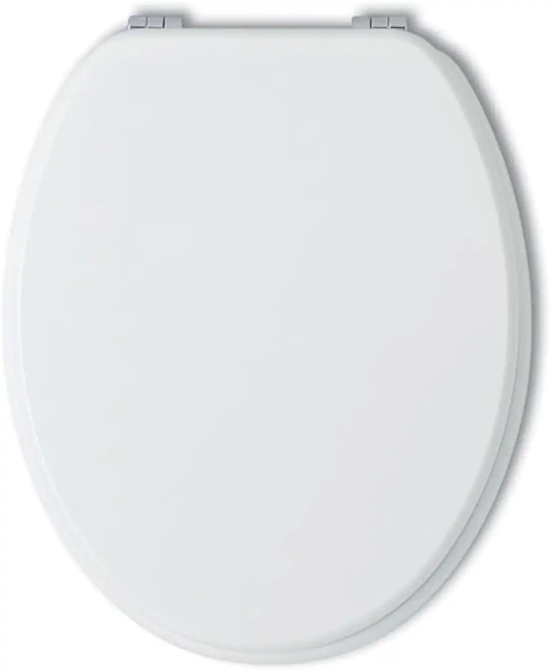 Sedile copriwater tavoletta bianco universale per bagno copri wc water in mdf