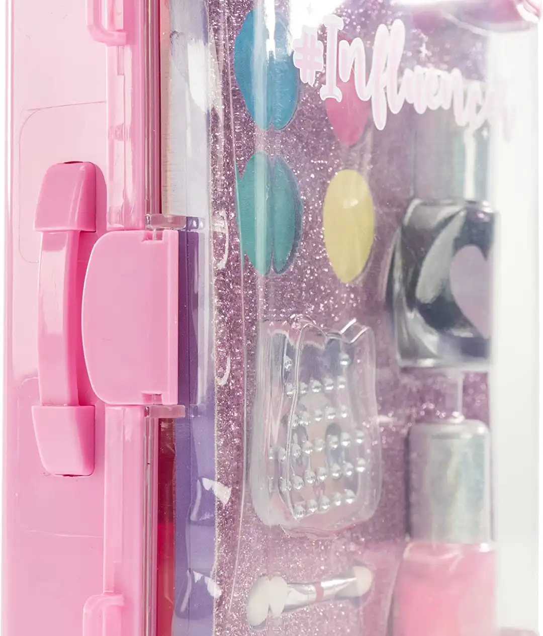 Influencer Trolley Make Up&Nails Cofanetto a Forma Valigia con Trucchi Bambina