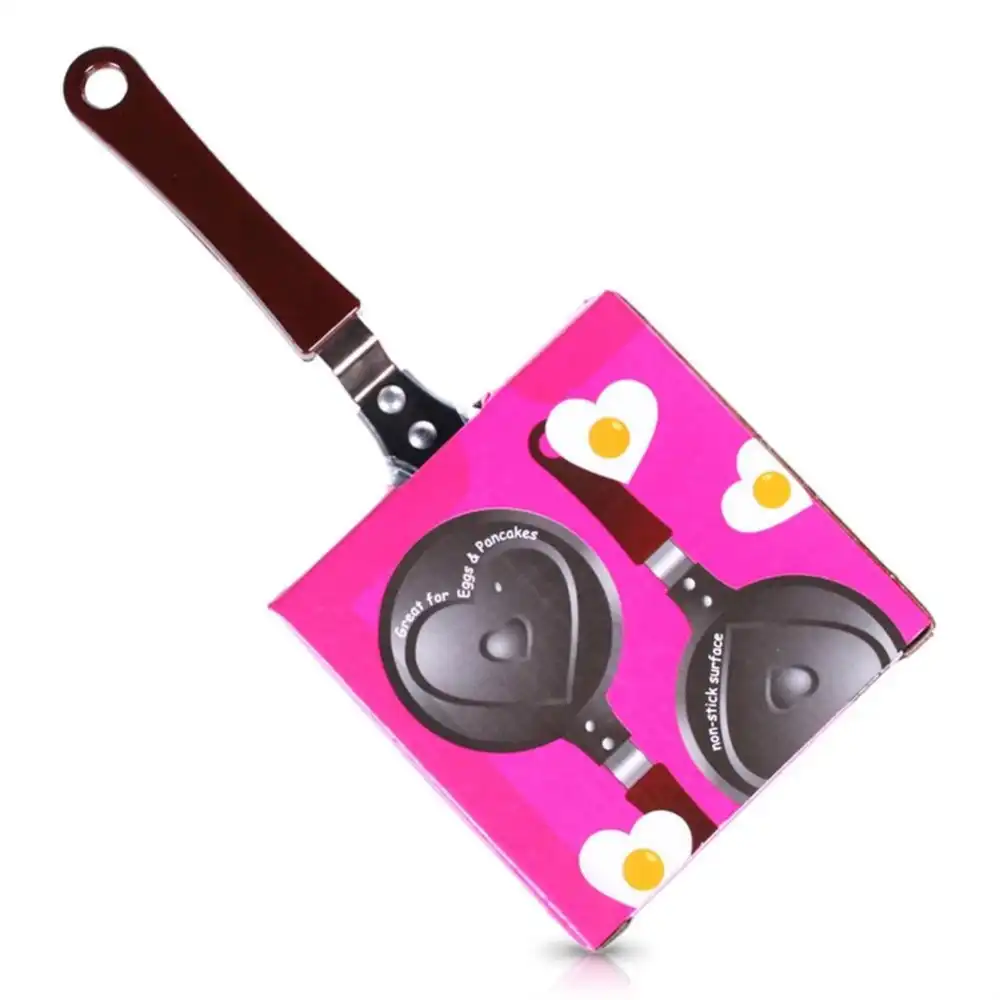 Padella Cucina Uovo Cuore Love San Valentino Stampo Antiaderente Romantico