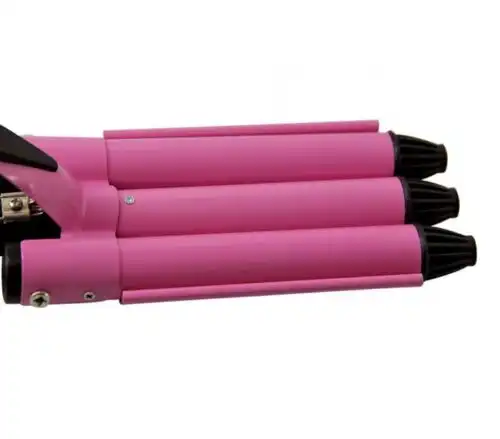 Piastra per Capelli a Onde Fino a 210gradi Capelli Mossi Ondulati 50W 2 Onde