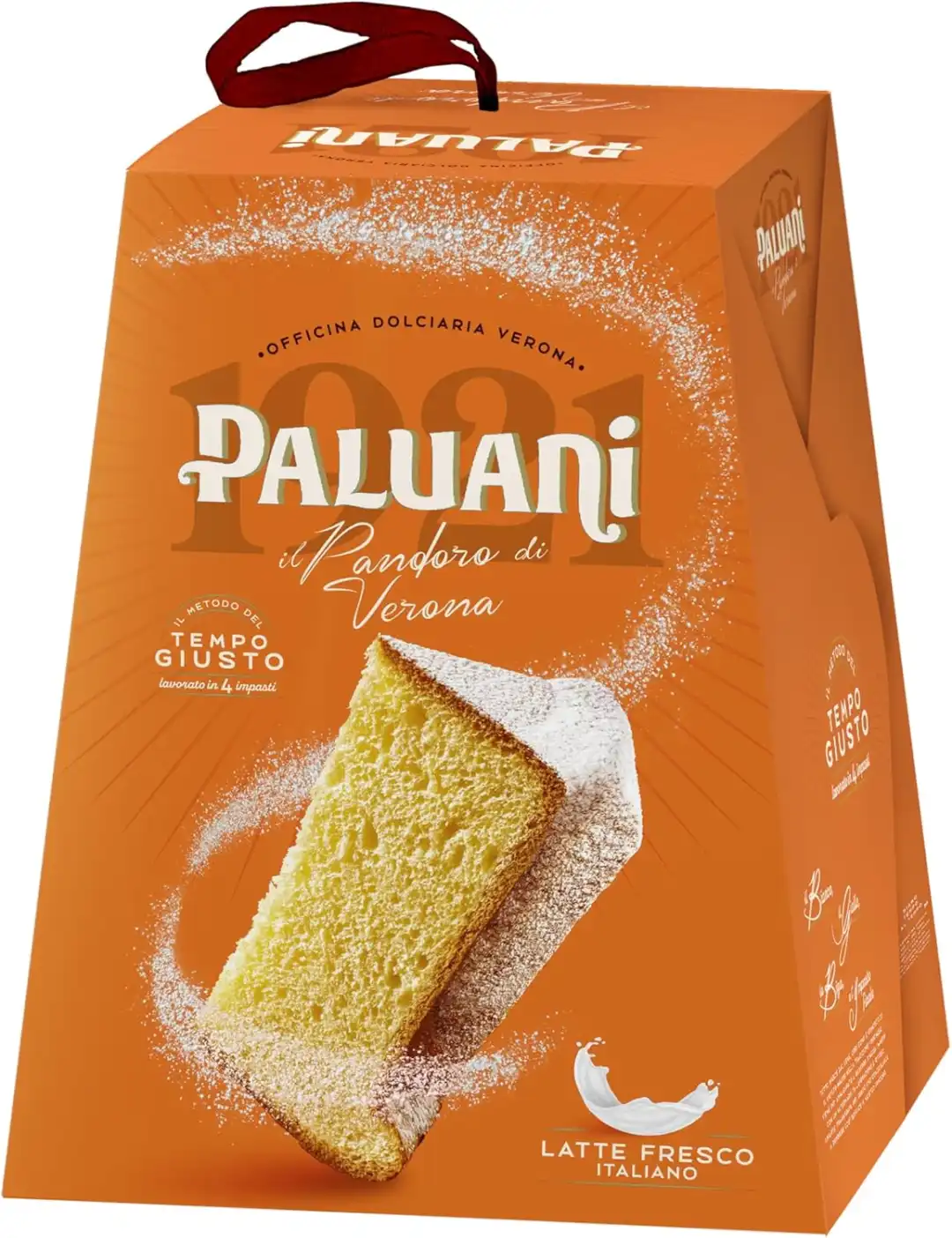 Paluani il Pandoro di Verona Tradizionale da 1 kg da Latte Fresco Italiano