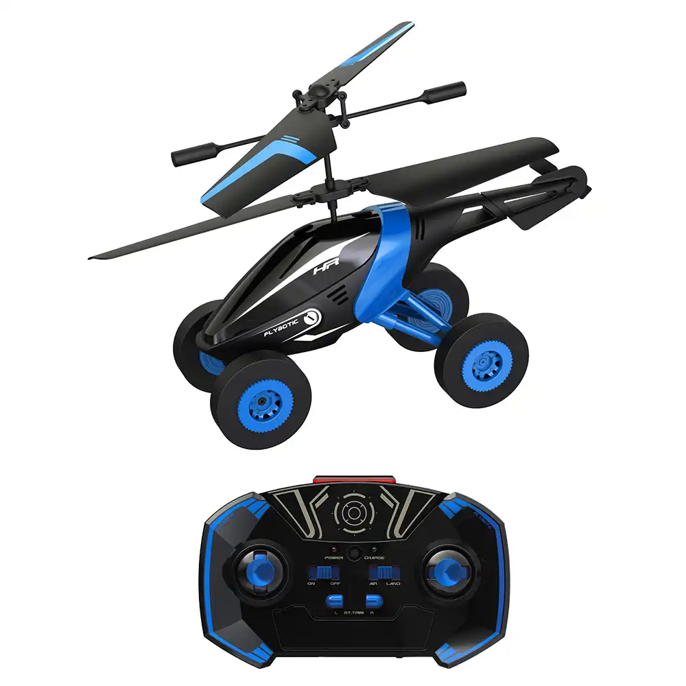 Flybotic Air Wheelz Elicottero con Ruote Partenza da Terra Infrarossi 20x18x12cm