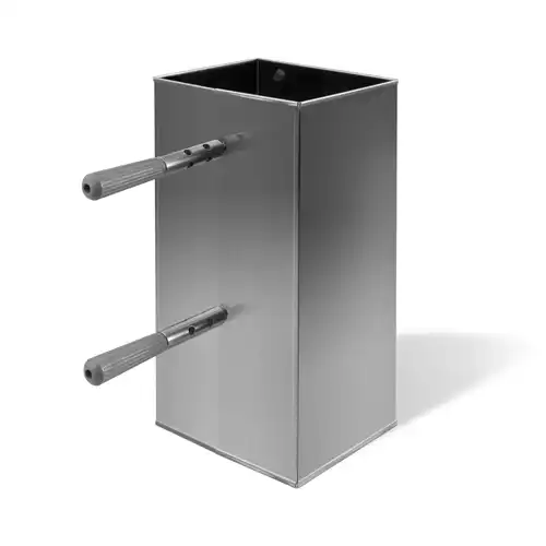Affumicatore Per Alimenti Camera Affumicatura Struttura in Acciaio 46x29x86 cm