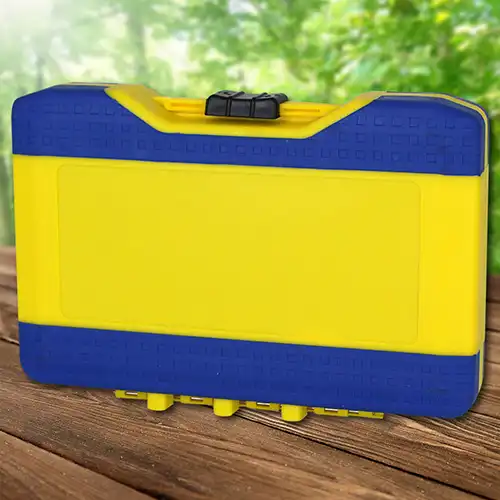 Kit Cacciavite a Cricchetto Kinzo Con 101 Inserti in Pratica Valigetta Bricolage