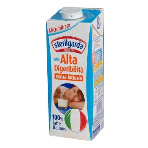 10x Sterilgarda Latte Alta Digeribilità Senza Lattosio 100% Italiano 10x1lt