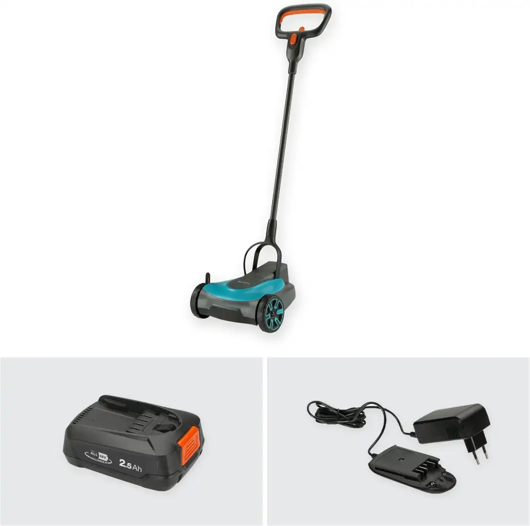 GARDENA Rasaerba Trimmer a Batteria ComfortCut 23/18V P4A Set Ponto All’Uso
